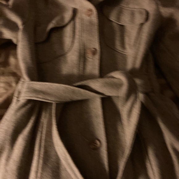 1980s pure wool vintage size 9 made in USA full length coat - Picture 16 of 16